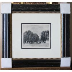 ANTIQUE RENOIR ORIGINAL HELIOGRAVURE - 1919