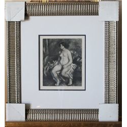 ANTIQUE RENOIR ORIGINAL HELIOGRAVURE - 1919