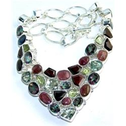 Tourmaline & Mixed Stones Necklace