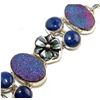 Image 1 : Titanium Drusy & Laps Bracelet
