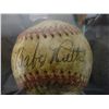 Image 1 : BABE RUTH SIGNED BASEBALL/WITH COA