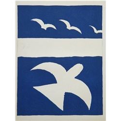 Georges Braque Lithograph "Oiseau"