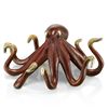 Image 1 : RED OCTOPUS BRONZE SCULPTURE