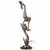 Image 1 : MERMAID & TURTLE BRONZE SCULPTURE