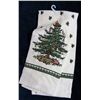 Image 3 : Kitchen Towel (Christmas Tree Pattern-Linen)