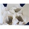 Image 6 : 13 oz. Wine Glasses w/ Gold Rim (Set of 4)NIB