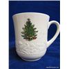 Image 1 : Cuthbertson Original Christmas Tree Dickens Embossed Coffee Mugs (single)