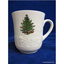 Cuthbertson Original Christmas Tree Dickens Embossed Coffee Mugs (single)