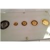 Image 2 : 1986 RARE OFFICIAL TEXAS BULLION SET, 1.85 OZ GOLD, 1 OZ SILVER