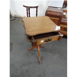 Oak Hall Table