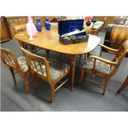 Duncan Phyfe Table w/6 Chairs