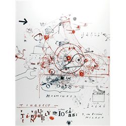 Jean Tinguely, Galerie Iolas, Milano, Poster