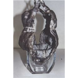 Bimal Banerjee, Imagination #1, Fumage Mixed Media Sculpture