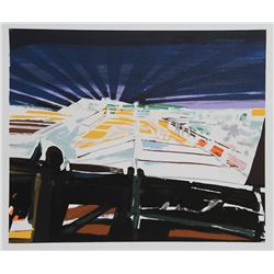 John Hultberg, Barricade, Silkscreen