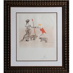 Salvador Dali, Pastorale, Etching