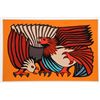 Image 1 : Victor Delfin, Orange Fighting Cocks, Serigraph