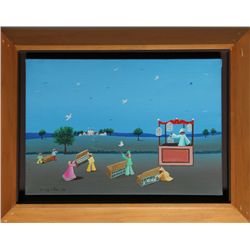 Henry Vitor, Birds Uncaged, Painting