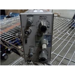 NM Tektronixs 7A18 Dual Trace Amp. Plug in