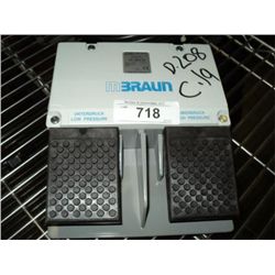 Braun Low & High Pressure Foot Pedal