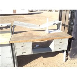 Butcher Block Work Bench