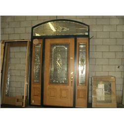 Pella 102 1/2"x 68 1/2" Gold Inlaid Door