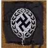 Image 2 : NAZI SWASTIKA IN WREATH PATCH