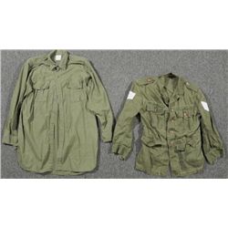1950 STYLE BRITISH BUSH JACKET1965 MILITARY SHIRT