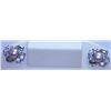 Image 1 : PURPLE PEARL AND CZ EARRING