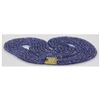 Natural 262.95ctw Tanzanite Graduated 4 Rows Necklace