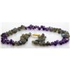 Image 3 : Mix Semi Precious Stone Necklace