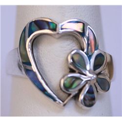 28.65 CTW SEMIPRECIOUS RING .925 STERLING SILVER