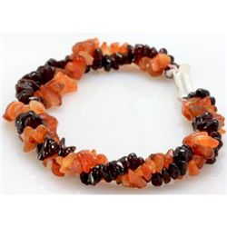 Mix Semi Precious Stone Bracelet with clasp