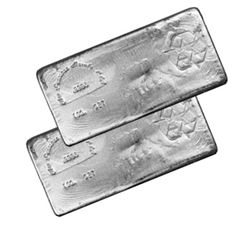 Silver Bars: Random Manufacturer 100 oz Bar .999 fine