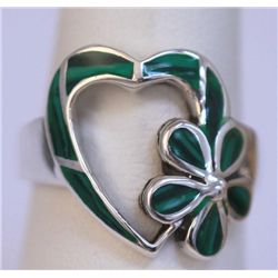 27.70 CTW SEMIPRECIOUS RING .925 STERLING SILVER