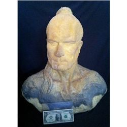 TERRACOTTA WARRIOR POLY FOAM DISPLAY BUST HORROR PROP