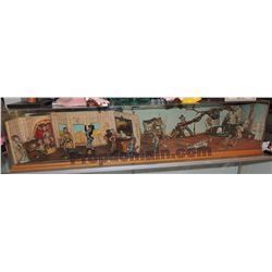 1960's KNOTT'S BERRY FARM CALICO GHOST TOWN PARK ORIGINAL MINIATURE CONCEPT MODEL WESTERN DIORAMA