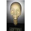 Image 1 : SKULL CREEPY FACE HEAD CASTING WITH NECK HORROR PROP