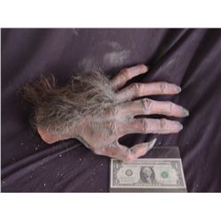 MONSTER MAN TV SHOW WEREWOLF HAND SOLID NOT WEARABLE