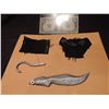 Image 2 : PUPPET MASTER VS DEMONIC TOYS BLADE SCREEN USED HERO METAL HOOK AND BLOODY BLADE WITH SHIRT
