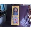 Image 1 : CHILD'S PLAY 1 GOOD GUYS CHUCKY DOLL BOX SCREEN USED ORIGINAL WITH WINDOW & PRINTED INSERT RARE