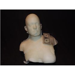 FEMALE UNUSED URETHANE HEAD BUST