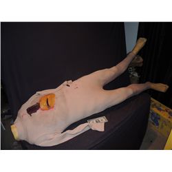 HOUSE M.D. SURGERY BODY POLY FOAM IN BODY SOCK WITH SILICONE SKIN AND INSIDE CAVITY