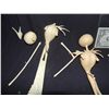 Image 8 : THE NIGHTMARE BEFORE CHRISTMAS JACK SKELLINGTON MAQUETTES PRODUCTION STUDIO MADE CASTINGS LOT OF 3