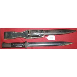 German K98 Bayonet w/Frog