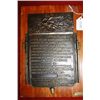 Image 2 : Propaganda Italian Mussolini WW II Bronze Placard