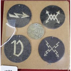 WW II German Signal Corps Patches