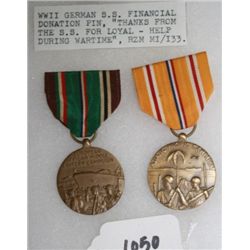 WW II Pacific and European Theater Medals