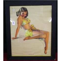Armstrong 1940s "Pin Up" Print