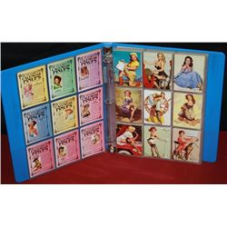 Binder of Elvgren's and Varga's Pin Up Cards