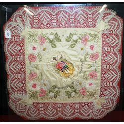 WW I French Souvenir Pillow Case